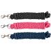 NETPROSHOP Strong cotton lead rope 4m long Silver colored snap hook Color selection Color:Blue