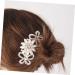 Angoily Wedding Hair Ornaments Wedding Hair Accessories for Women Hair Jewels for Women Womens Hair Accessories Hair Accessories for Women Wedding Pearl Hair Accessories Artificial Women's - Buy Online on GoSupps.com