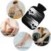 NAANLE Retro Skull Hot Water Bottle - Transparent Hand & Foot Heating Bag for Pain Relief | 1L Heat & Cold Therapy - Buy Online on GoSupps.com