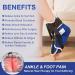 JOBYNA 2-IN-1 Night Splint for Plantar Fasciitis Relief | Heated Ankle Brace & Adjustable Support for Achilles Tendonitis & Foot Drop | International Shipping Available - Buy Online on GoSupps.com