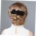 ifundom 1 Set Rose Hair Clip Hair Clip Wedding Hair Accessories Hair Accessories for Women Wedding Black Rose Bridal Hair Comb Hair Side Combs Girl Abs Red Rose Bride - Buy Online on GoSupps.com