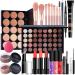 MAEPEOR 27-Piece All-In-One Makeup Kit for Women & Girls - Complete Makeup Gift Set with Eyebrow Pencil Eyeliner Eyeshadow Mascara Foundation Concealer Lip Gloss Lipstick & Brushes - Buy Online on GoSupps.com