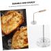 Zerodeko Fried Cone Mold Garland Swedish Fritters Gadget Cake Making Cutters for Timbale Dessert Momo 27x13.5cm Silver - Buy Online on GoSupps.com