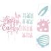 Easter Cupcake Toppers Set | Bunny Food Party Decorations | Cute Bunny Ear Cake Picks for Easter Celebrations - Buy Online on GoSupps.com