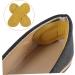 Beaupretty 4 Pairs Women's High Heel Cushion Pads - Comfortable Sole & Heel Grips for Perfect Fit - Yellow Liner Filler for Shoes 10.10x3.60x0.30CM - Buy Online on GoSupps.com