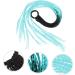Housoutil Ponytail Braids Wigs Colorful Crochet Braids Synthetic Hair Braids Afro Curly Hair Ties Colorful Hair Braids Hair Bands Premium Hairpiece Silk Soft - Buy Online on GoSupps.com