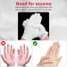 Sibba 2 Pairs Moisturizing Gloves - White Cotton for Overnight Bedtime, Heal Eczema, Repairs Rough & Cracked Hands - Hand Spa Treatment Gloves - Buy Online on GoSupps.com