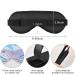 Light Blocking Sleep Mask - Watercolor Manta Ray Eye Mask with Adjustable Strap for Travel & Naps - Soft Lightweight Blindfold for Men & Women - Buy Online on GoSupps.com
