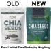 Viva Naturals Organic Raw Chia Seeds - 2 Lbs | Superfood for Health & Wellness - Buy Online on GoSupps.com