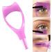 Mascara Guard For Eyelashes Eyelash Guard Reusable Mascara Guard Tool Eyelash Comb Handheld Mascara Guard Eyelashes Tool for Beginners Upper And Lower Eyelashes Hot Pink - Buy Online on GoSupps.com