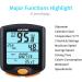 RISEPRO Wireless Bike Computer Speedometer Odometer Multi-Function Waterproof Display with Backlight - Buy Online on GoSupps.com