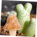Toddmomy Craft Accessories 6pcs Landscape Patio Tiny Statues Scene Garden Flowerpot Small Miniatures Micro Simulation Lawn - Buy Online on GoSupps.com