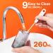 Buy Bitvae Wireless Mouth Shower 3 Cleaning Modes 6 Jet Tips Portable 260ml Waterproof Quartz Pink - 40 Days Use! - Buy Online on GoSupps.com