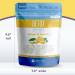 Detox Bath Salt 32oz with Ginger, Lemon Essential Oils & Vitamin C | BPA-Free Pouch | 2lb Pack - Buy Online on GoSupps.com