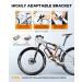 Sportneer Bike U Lock and Cable Set - Heavy Duty Anti Theft Bicycle U-Locks with 18mm Shackle - Includes 6 Ft Security Cable, Mounting Bracket, and Keys - Ideal for Road, Mountain, and Folding Bikes - Buy Online on GoSupps.com