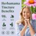 HERBAMAMA Echinacea Tincture - Vegan Immune Support with Echinacea Angustifolia Root Extract Drops - Non-GMO Alcohol & Sugar-Free Liquid Supplement 56-Day Supply 4 Fl Oz (Pack of 1) - Buy Online on GoSupps.com