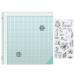 yescuting Stamp Platform Position Tool and Magnetic Base for Precision Craft Stamping