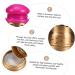 Homsfou Moxibustion Box Set - 2 Mini MoXA Pot Holders & Gear Holder - Copper Moxa Cone Holders - Ideal Moxibustion Device for Body Relief - Buy Online on GoSupps.com