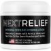NextRelief Cooling Pain Relief Cream - 3 Oz USA Made with Arnica Aloe Tea Tree Oil & More - Feels Great on Muscles and Joints - Use for Soreness Aches Inflammation Arthritis & More