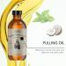 Pure Organic Coconut Oil Pulling Pulling Oil All-Natural Pulling Oil Powerful Organic Coconut Mint Pulling Oil Gentle and Effective Oral Care Daily oral care with Tongue Scraper Included (1) - Buy Online on GoSupps.com