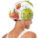 Colorful Fruits Hair Towel 2 Pack | Super Absorbent Quick Dry Hair Turbans for Women & Girls - Buy Online on GoSupps.com