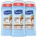 Suave Deodorant for Women Coconut Kiss Invisible Solid Antiperspirant Deodorant Stick 48H Protection 2.6 Oz Ea (Pack of 3)