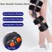 SFKLYU Hinged Knee Brace - Adjustable Post Op Knee Immobilizer for Men & Women | One Size Orthopedic Stabilizer - Buy Online on GoSupps.com