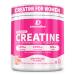 LanranBee Creatine HMB for Women 5g Micronized Creatine Monohydrate Powder with Collagen Pre Workout Supplement for Muscle Support Energy & Endurance Sugar Free,Strawberry Flavor 30 Servings
