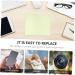 FOMIYES Glasses Cleaning Cloth - Premium Eyeglass Lens Cleaner Assorted Colors 17x14cm - Ideal for Eyewear Care & International Shipping - Buy Online on GoSupps.com