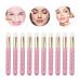 Buy Pink Lash Brushes Set for Eyelash Cleaning & Extension Care - Soft & Comfortable Cleansing Brushes - Buy Online on GoSupps.com