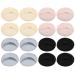 VOCOSTE 8 Pairs Forefoot Pads Five Toes Forefoot Pads Soft Fabric Breathable 4 Colors Black Pink Gray Beige