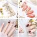 Angnya Nail Art Stamper & Scraper Set - 2 Pieces Transparent French Nail Art Tools for DIY Creative Nail Designs - Buy Online on GoSupps.com