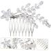 FRCOLOR bangs comb crystal hair combs bride hair comb wedding hair comb bridal hair comb decorative hair combs wedding headpiece for bride simple Miss aluminum alloy Comb - Buy Online on GoSupps.com