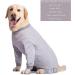 YeaPeeto One-Divider for Dogs - Relaxation Pajamas for Large & Medium Dogs | Anti-Lick Wound Protection & Allergy Relief - XL Gray - Buy Online on GoSupps.com