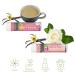 Vegan Lip Balm Set - 6 Soothing Flavors with Muslin Pouch & Keychain Holder | Natural & Eco-Friendly - Buy Online on GoSupps.com