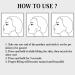 XIAOXIAOYU V Shaped Invisible Tape Face Lift Tape Invisible for Double Chin Breathable Ultra-thin Invisible High Elasticity V Shaped Instant Face Lift Sticker Secret Make Up Stickers for - Buy Online on GoSupps.com