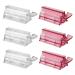 Tube Toothpaste Squeezer Transparent Toothpaste Squeezer Toothpaste Tube Squeezer Rotate Toothpaste Seat Holder Stand Toothpaste Seat Holder Stand Rolling Tube Toothpaste Dispenser Toothpaste Roller White(3pcs)+purple(3pcs)
