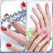Queekay 12 Sheets Solid Color Nail Stickers Glitter Nail Polish Strips Self Adhesive Nail Polish Stickers Manicure Full Nail Wrap DIY Color Nail Decor for Women Nail Art(Pastel Color) - Buy Online on GoSupps.com