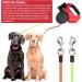 Double Retractable Dog Lead Reinforced Extendable with Non-Slip Handle Dog Lead with LED Light and Rubbish Box for Walking 2 Dogs 360 Tangle-Free Strong Nylon Band One-Hand Brake (Red) - Buy Online on GoSupps.com