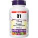 Webber Naturals Vitamin B1 Thiamine 100 mg 120 Tablets Supports Energy Production Vegan