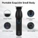 AMULISS Professional Hair Clippers and Zero Gapped Trimmer Kit - Cordless Barber Clipper Set for Men | Rechargeable LCD Display - Black - Buy Online on GoSupps.com