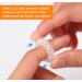Zocipro 6-Piece Magnetic Acupressure Massage Balls & Rings Set - Stress Relief Therapy Hedgehog Balls for Finger Massage (32mm/47mm/56mm) - Buy Online on GoSupps.com