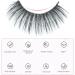 Potadak 40 Pairs 3D Fiber Lashes Natural False Eyelashes Dramatic Volume Lashes Makeup Extension Eyelashes - Buy Online on GoSupps.com