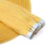 Shop Novon Hair Extensions: 60cm Yellow Tape-In Extensions | 100% Remy Real Hair | 50 Tresses (2.5g Each) - Buy Online on GoSupps.com