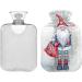 Winter Christmas Gnome Hot Water Bottle | 1L Pain Relief & Sports Injury Hand Feet Warmer - Buy Online on GoSupps.com