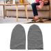 Soft Winter Sleeping Socks for Elderly - Super Soft Warm Thin Gray Comfort - Buy Online on GoSupps.com