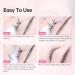 Eyelash Gel Remover 15ml for Semi Permanent Individual Lash Extensions Pink Color Beauty7 - Buy Online on GoSupps.com
