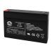 AJC Battery Compatible with GE Caddx 60914 6V 1.3Ah Alarm Battery