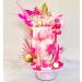 JeVenis 36 PCS Pink Balls Cake Decoration Baby Shower Cake decoration Pink Leaves Cake Decoration Rose Cake decoration Boho Cake Decoration Palm Leaves Cake Decoration (EU-A-734) - Buy Online on GoSupps.com