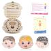 Two milk tooth box 3.0 (Princess and Pirat colored) + sweet tooth febrief I free e-book i milk tooth box for girls & boys (princess)